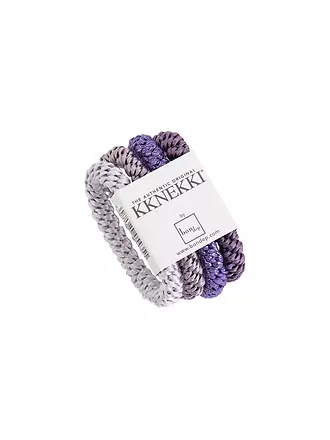 KKNEKKI | Elastico per capelli confezione da 4 BUNDLE 39 | lila